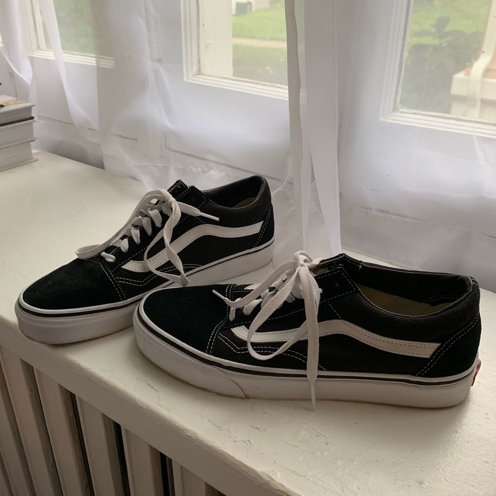 Black Unisex Vans ‘Old Skool’ Sneakers